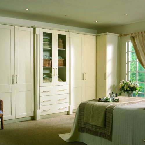 Traditional Goscote Bedroom Cologne Hornchurch Ivory